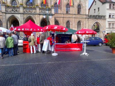 Der Stand der IG BAU