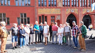 Basel, vor dem Ratshaus Basel, vor dem Ratshaus